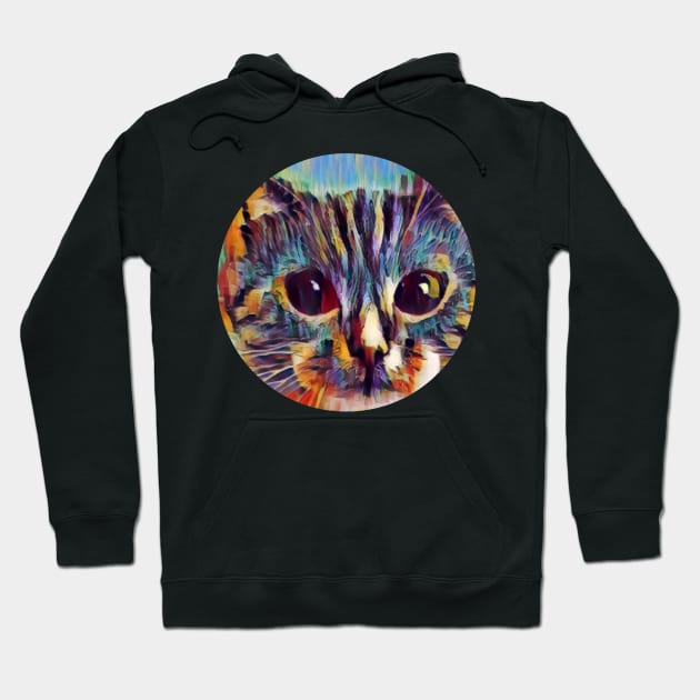 Cheerful floppy cat Hoodie by GoranDesign